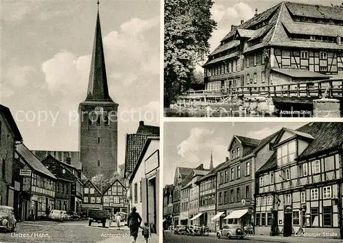 AK / Ansichtskarte Uelzen_Lueneburger_Heide Achterstrasse Aussenmuehle Lueneburger Strasse Uelzen_Lueneburger_Heide