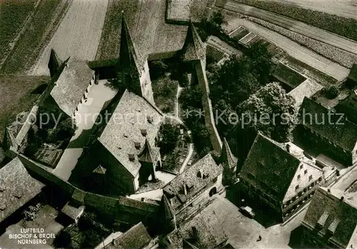 AK / Ansichtskarte Nuernberg St Georgskirche Kraftshof Fliegeraufnahme Nuernberg