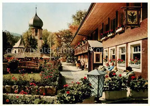 AK / Ansichtskarte Hinterzarten Park Hotel Adler Kirche Hinterzarten