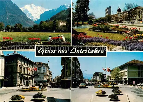 AK / Ansichtskarte Interlaken_BE Panorama Ortsansichten Interlaken_BE