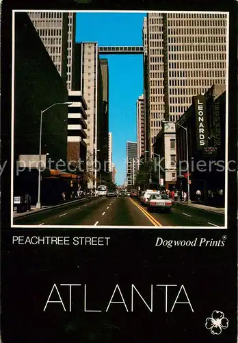 AK / Ansichtskarte Atlanta_Georgia Peachtree Street  