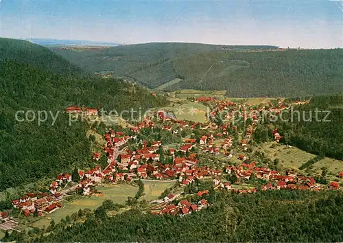 AK / Ansichtskarte Herrenalb_Schwarzwald Fliegeraufnahme 