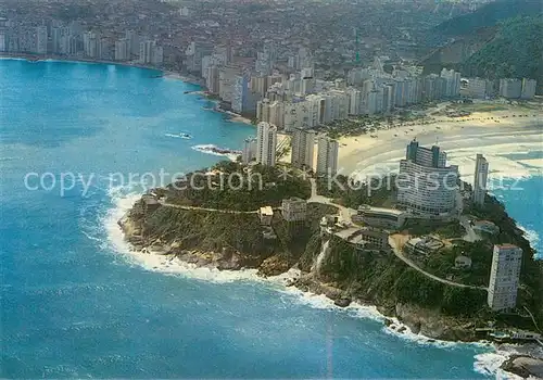 AK / Ansichtskarte Sao_Paulo_Brazil Ilha Porchat Fliegeraufnahme 