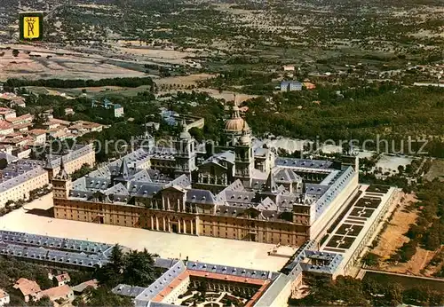 AK / Ansichtskarte El_Escorial Vista aerea del Monasterio El_Escorial