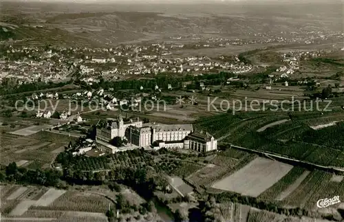 AK / Ansichtskarte Ahrweiler_Ahr Kloster Kalvarienberg mit Blick auf Ahrweiler Fliegeraufnahme Ahrweiler_Ahr