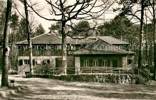 AK / Ansichtskarte Erfenstein Hellerplatzhaus des Pfaelzerwaldvereins Erfenstein