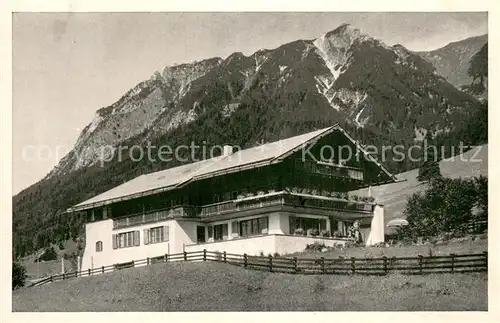 AK / Ansichtskarte Oberstdorf Christl Freizeit und Bibelheim Oberstdorf