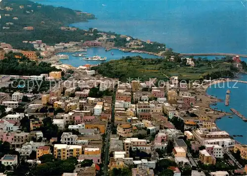 AK / Ansichtskarte Ischia_IT Fliegeraufnahme Il Porto 