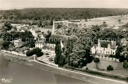 AK / Ansichtskarte Cour sur Loire Vue aerienne Cour sur Loire