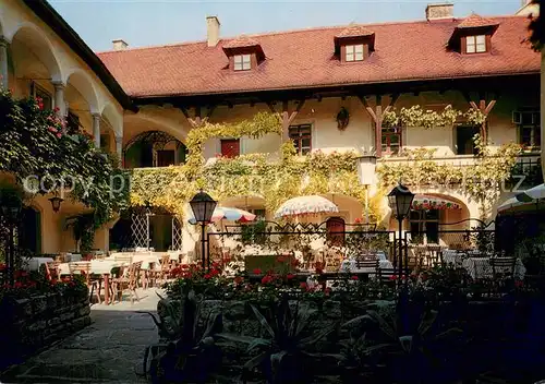 AK / Ansichtskarte Krems_Donau Arkadenhof im Gasthof Zur alten Post Krems Donau