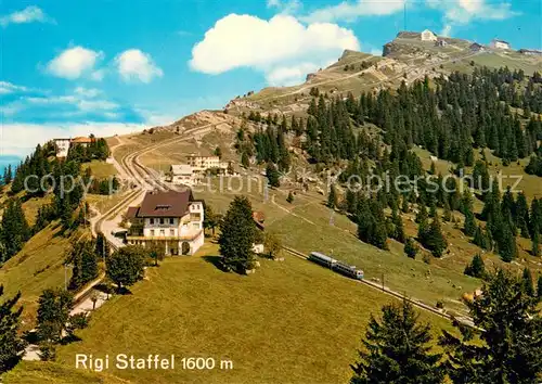 AK / Ansichtskarte Rigi_Staffel Fliegeraufnahme Rigi_Staffel