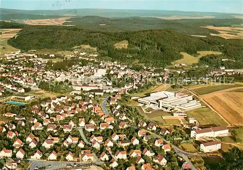 AK / Ansichtskarte Gladenbach Fliegeraufnahme mit Kuranlagen  Gladenbach