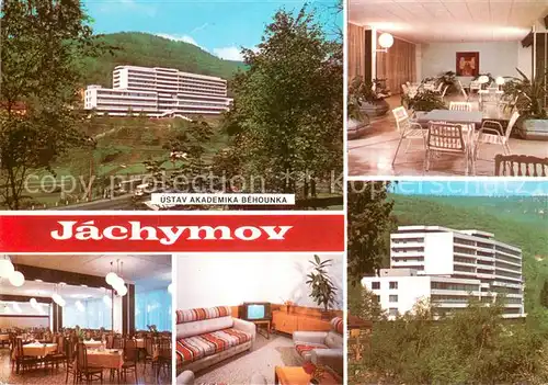 AK / Ansichtskarte Jachymov_Sankt_Joachimsthal Ustav Akademika Behounka Gastraeume Zimmer 