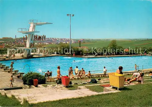 AK / Ansichtskarte Schweinfurt Sommerbad Schweinfurt