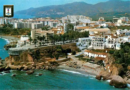 AK / Ansichtskarte Nerja_Costa_del_Sol_ES Balcon de Europa Vista aerea 