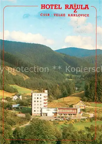 AK / Ansichtskarte Velke_Karlovice_CZ Hotel Razula 