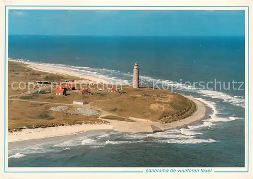 AK / Ansichtskarte Texel_NL Fliegeraufnahme Panorama 