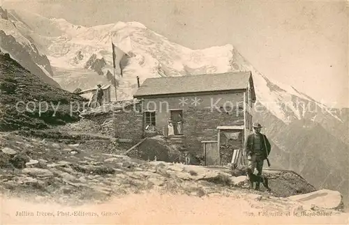 AK / Ansichtskarte Mont_Blanc_4807m_Haute Savoie l Riguiile et le Mont Blanc 