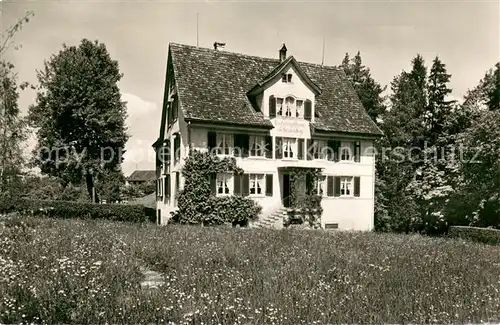 AK / Ansichtskarte Schoenenberg_ZH Erholungsheim Schoenenberg Aussenansicht Schoenenberg ZH