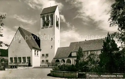 AK / Ansichtskarte Reiden_LZ Protestantische Kirche 