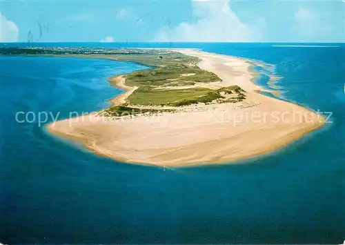 AK / Ansichtskarte Amrum Vogelschutzgebiet Odde Fliegeraufnahme Amrum