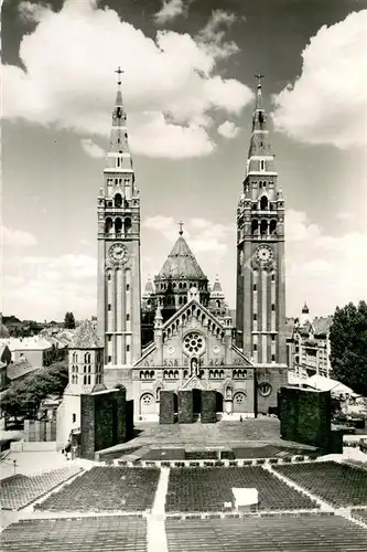 AK / Ansichtskarte Szeged_HU Votivkirche 