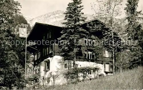 AK / Ansichtskarte Kandersteg_BE Ostermundiger Ferienheim Chalet Buehl Kandersteg_BE