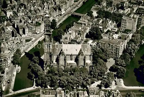 AK / Ansichtskarte Amsterdam__NL Westerkerk luchtfoto 