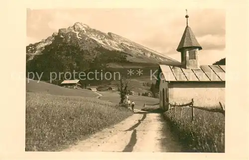 AK / Ansichtskarte La_Clusaz_74 Chapelle de Gotty Paysage Alpes 