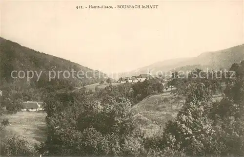 AK / Ansichtskarte Bourbach le Haut Vue panoramique Bourbach le Haut