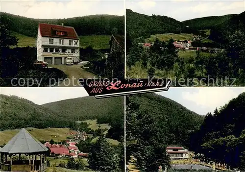 AK / Ansichtskarte Lonau Pension Im Wiesengrund Teilansichten Lonau