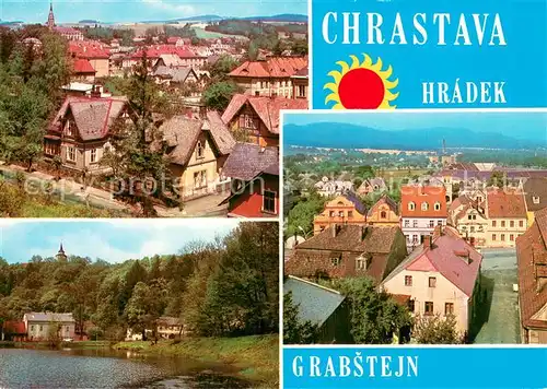 AK / Ansichtskarte Chrastava_Kratzau Zamek Grabstejn Hradek nad Nisou 