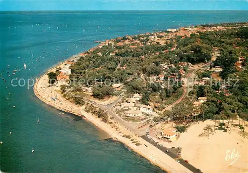 AK / Ansichtskarte Bassin_d_Arcachon Le Parc Perreire et sa magnifique Plage Arcachon et le Bassin Vue aerienne Bassin_d_Arcachon