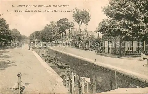 AK / Ansichtskarte Toul_54 Ecluse du Canal de la Marne au Rhin 