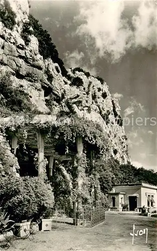 AK / Ansichtskarte Ganges_34_Herault Grotte des Demoiselles Caverne Merveilleuse Terrasse Entree de la grotte et la buvette 