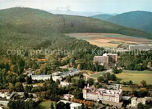 AK / Ansichtskarte Bad_Wildungen Fuerstenhof Badehotel Kurbad Sanatorium Fachklinik Fliegeraufnahme Bad_Wildungen