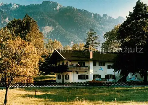 AK / Ansichtskarte Aschau_Chiemgau Alpengasthof Cafe Brucker Aschau Chiemgau