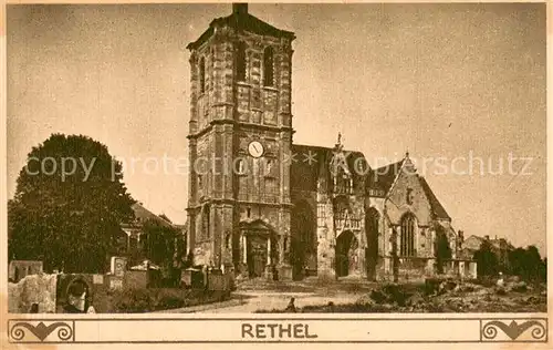 AK / Ansichtskarte Rethel_08_Ardennes Eglise Kirche 