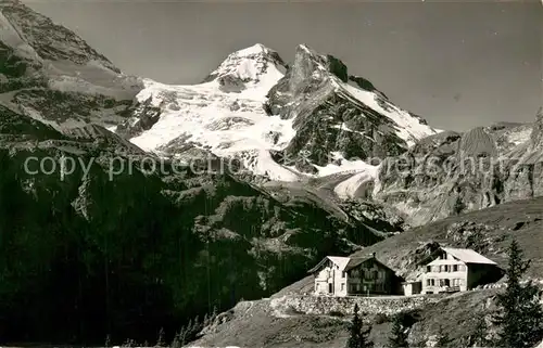 AK / Ansichtskarte Lauterbrunnental Hotel Obersteinberg Tschingelhorn Wetterhorn Kanzel Lauterbrunnental