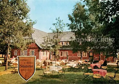 AK / Ansichtskarte Schneverdingen Gasthaus und Pension Schaeferhof Schneverdingen