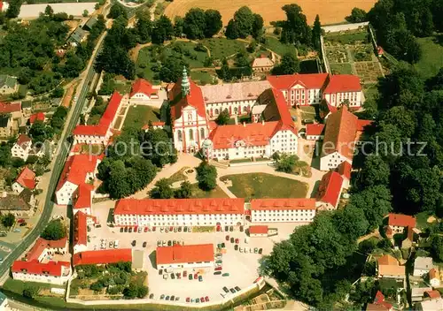 AK / Ansichtskarte Panschwitz Kuckau Zisterzienserinnen Abtei St Marienstern Fliegeraufnahme Panschwitz Kuckau