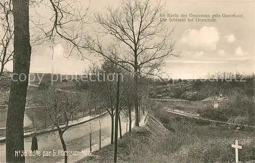 AK / Ansichtskarte Metz_Moselle Die Schlucht bei Gravelotte Metz_Moselle