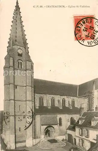 AK / Ansichtskarte Chateaudun Eglise St Valerien Chateaudun