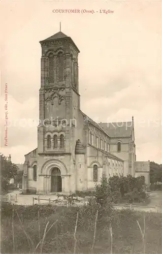 AK / Ansichtskarte Courtomer_Orne Eglise Kirche Courtomer Orne