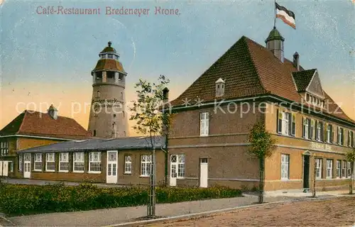AK / Ansichtskarte Bredeney Cafe Restaurant Bredeneyer Krone Feldpost Bredeney