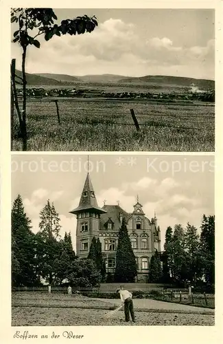 AK / Ansichtskarte Boffzen Panorama Schloss Boffzen