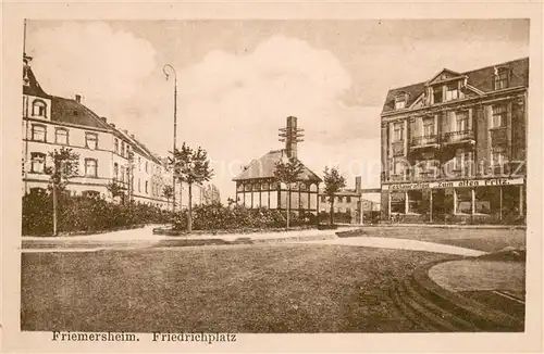 AK / Ansichtskarte Friemersheim_Duisburg Friedrichsplatz 