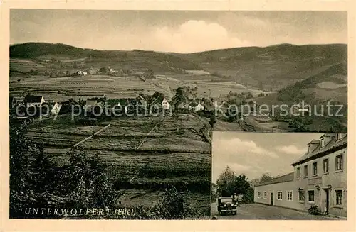 AK / Ansichtskarte Wolfert_Nordrhein Westfalen Panorama Gasthof Zur Post Wolfert