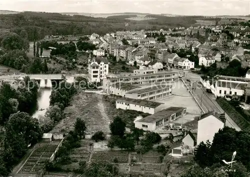 AK / Ansichtskarte Sarreguemines Les Ecoles de la Blies Vue aerienne Sarreguemines