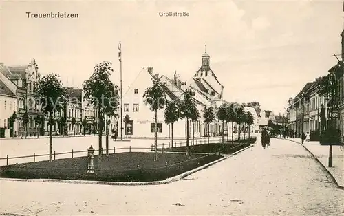 AK / Ansichtskarte Treuenbrietzen Grosstrasse Treuenbrietzen